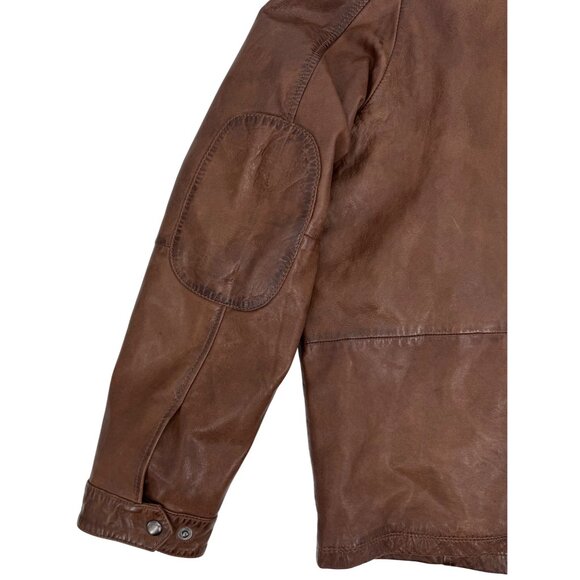 Carbon 2 Cobalt Lamb Leather Jacket • Gorpcore Americana Minimalist Workwear XXL - Picture 11 of 16